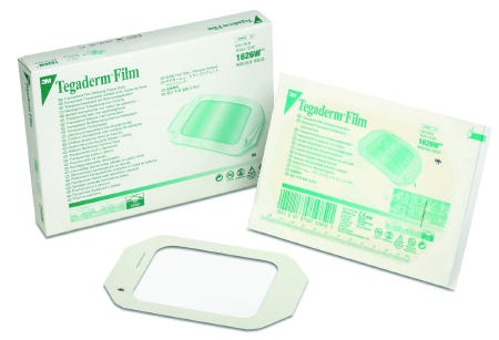 Tegaderm 9505W Transparent Film Dressing, 1 Dressing