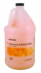 McKesson Shampoo and Body Wash 1 gal. Jug Case of 4 Apricot Scent