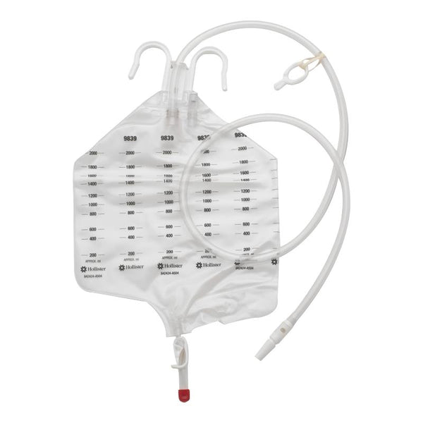 Hollister Urinary Drain Bag Anti-Reflux Valve 2000 mL 1 Count