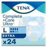 TENA Complete +Care Ultra Incontinence Brief, Moderate Absorbency, Unisex 40106679 94175647