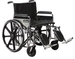 Drive STD24DDAELR Wheelchair with Detachable Desk Arms. 1 count