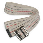 Washable Cotton Gait Belts Red White & Blue Stripes 60