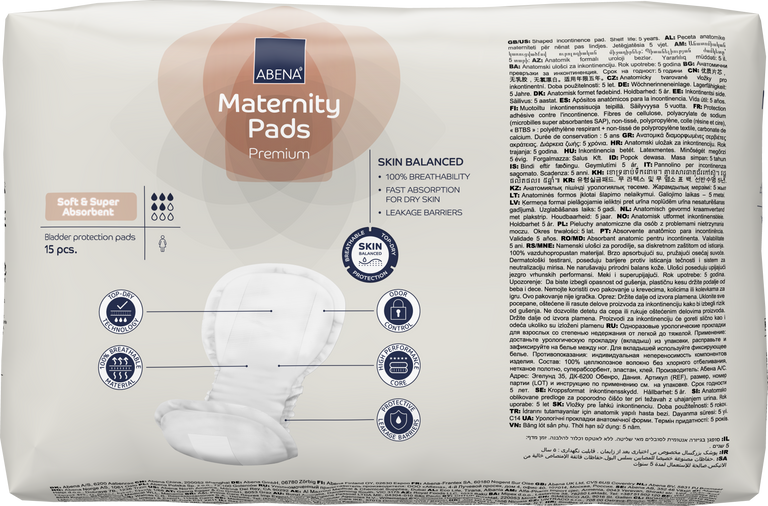 Abena Maternity Bladder Control Pad 83712114
