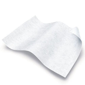 Medline Ultra-Soft Dry Cleansing Wipes: 10" x 13", 500 Count White