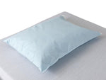 Medline Disposable Tissue/Poly Pillowcases Blue 21