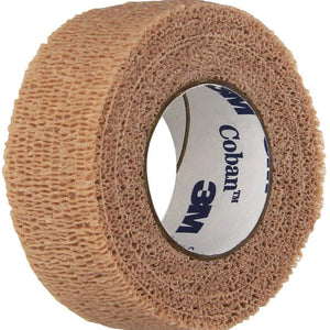 3M Coban 1581 Cohesive Bandage 1 Inch X 5 Yard Tan NonSterile 1 Each