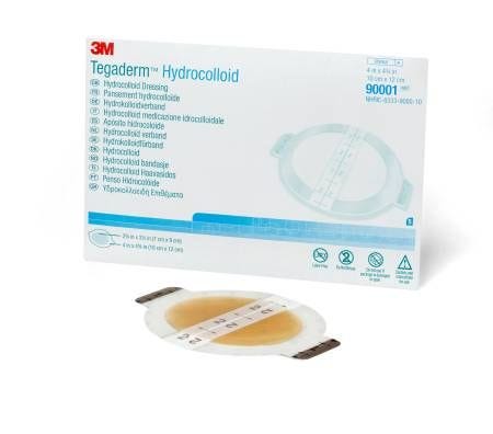 Tegaderm 90001 Hydrocolloid Dressing 1 Each 61486707