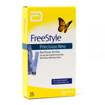 Freestyle Precision Neo 277893 Blood Glucose Test Strips, Box of 25