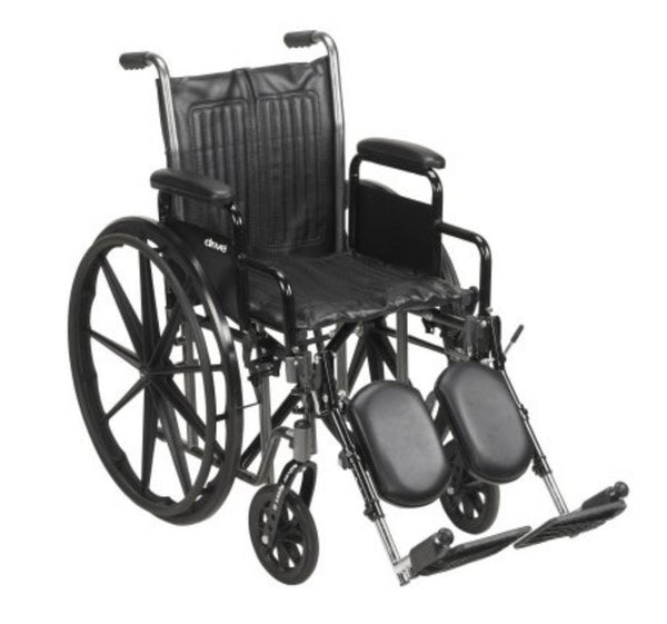 McKesson Padded Wheelchair 1 Each
