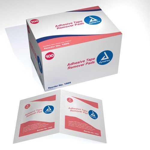 PDI B16400 Adhesive Tape Remover Pad, Box of 100