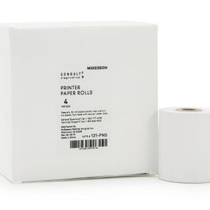 McKesson Consult Printer Paper Rolls Box of 4 Rolls