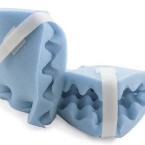 McKesson Heel Protector Pad, Blue, 1 Pair