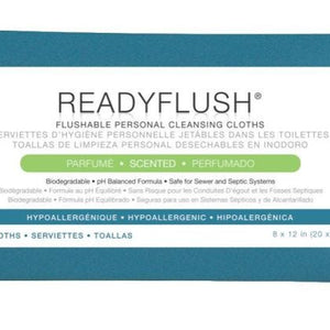 ReadyFlush Biodegradable Flushable Wipes One count 59363663