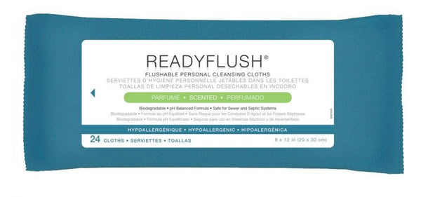 ReadyFlush Biodegradable Flushable Wipes One count 59363663