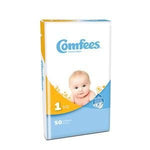 Attends CMF-1 Comfees Baby Diapers Pack of 50 41503696