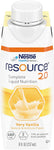 Resource 2.0 Oral Supplement, Very Vanilla Flavor, Ready to Use, 8 oz. Tetra Prism Cartons