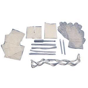 Dynarex Tracheostomy Care Kit Sterile, Gloves, Drape, Gauze, Tape