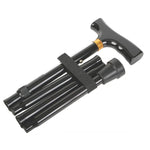 Medline Folding Aluminum T-Handle Cane