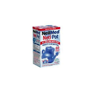 Neilmed NasaFlo Neti Pot with Premixed Packets
