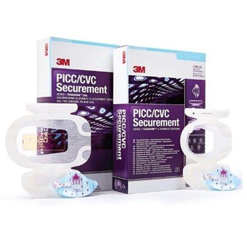 PICC/CVC Securement Device with Tegaderm Box of 20