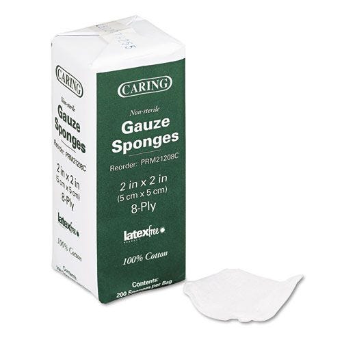 Medline Woven Non-Sterile Gauze Sponges, Case of 2000