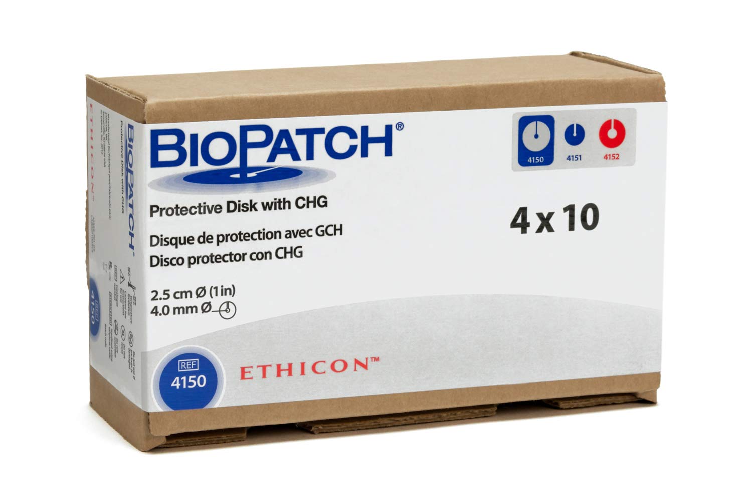 Biopatch 4150 Hemostatic IV Dressing, Case of 40