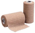 Caring Non-Sterile Latex Self-Adherent Wrap, Tan, 4