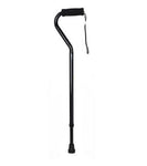 McKesson Aluminum Offset Cane Case of 6, Black 46193257