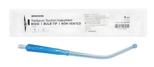 McKesson Yankauer Suction Tube NonVented - Case of 50