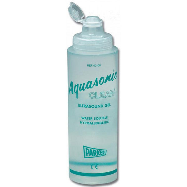 Aquasonic Clear Ultrasound Gel Transmission 250 mL (8.5 oz.) Squeeze Bottle Case of 72