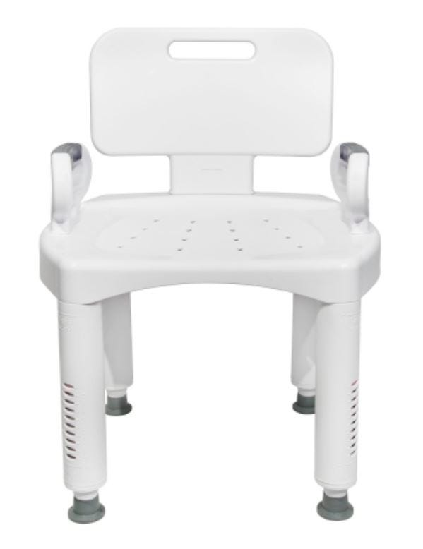 McKesson Bath Bench 1 Each, White 18664020