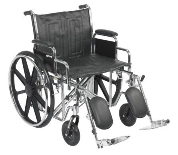 McKesson Wheelchair 1 Each, Black 11405979
