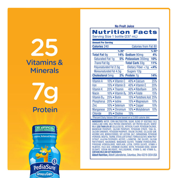 PediaSure 58052 Pediatric Oral Supplement 1 Each