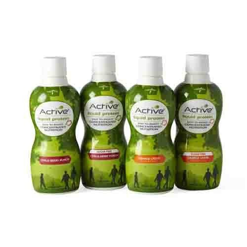 Medline Active Liquid Protein Nutritional Supplement -Case of 4