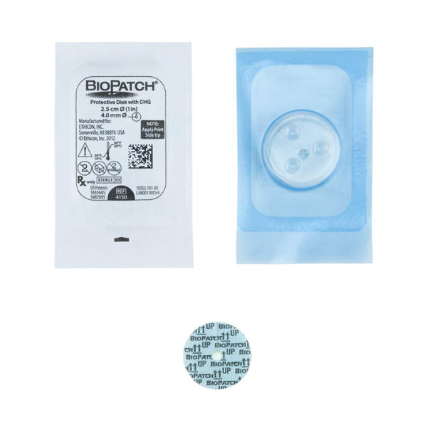 Biopatch 4150 Hemostatic IV Dressing, Case of 40