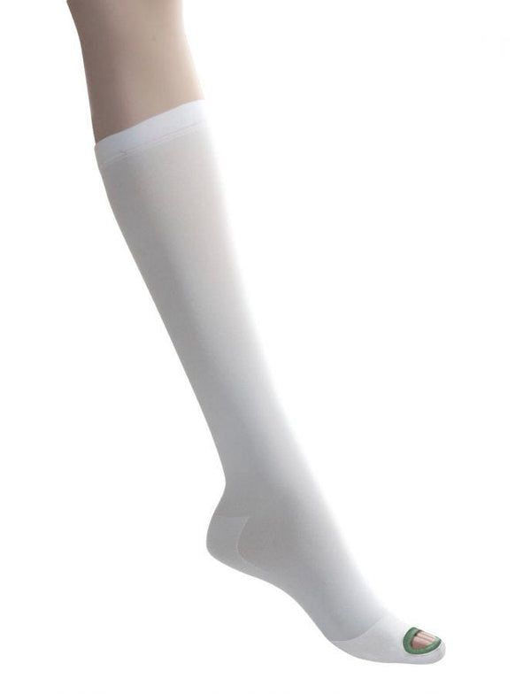 Medline EMS Knee Length Anti-Embolism Stockings: White, Long, X-Large, 1 Count 75910064