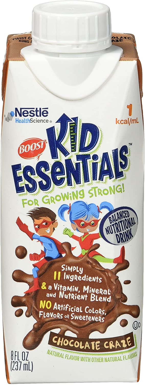 Boost Kid Essentials 1.0 Balanced Nutritional Drink for Children, 8 fl oz. Carton 37925270