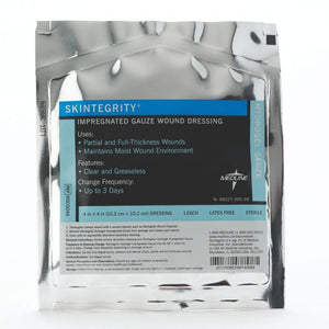 Skintegrity MSC6044 Hydrogel Impregnated Gauze Dressing case of 30