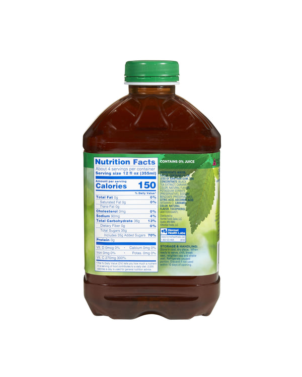 Thick & Easy Thickened Beverage 48 oz. Bottle Tea Ready to Use Nectar Case of 6 41396471