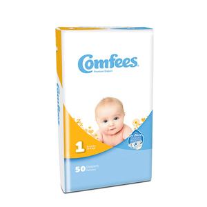 Attends CMF-1 Comfees Baby Diapers Pack of 50 41503696