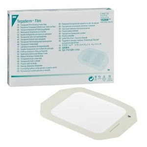 Tegaderm 1622W Transparent Film Dressing Rectangle 1-3/4 X 1-3/4 Inch Frame Style Delivery With Label Sterile, Box of 100