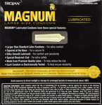 Trojan Magnum 64236 Lubricated Condom, 1 Box of 36