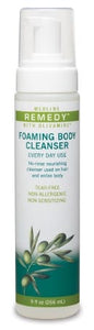 Remedy Olivamine 4-in-1 Foaming Body Cleanser 9 oz Pump Bottle Scented - 1 Each