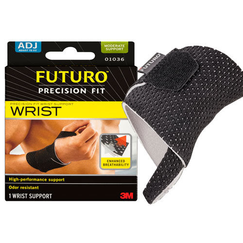 Futuro 01036EN Precision Fit Wrist Support, Case of 12