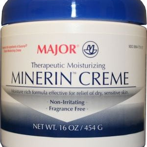 Major Pharmaceuticals Minerin Moisturizer: 1 Count, 16 oz, Jar, Unscented