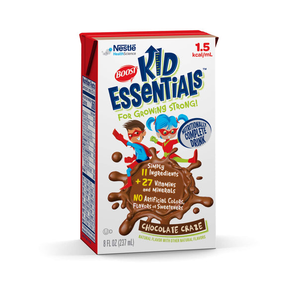 BOOST KID ESSENTIALS 33580000 Pediatric Oral Supplement, Case of 27 27256022