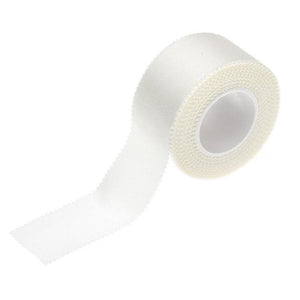 Caring Cloth Silk Adhesive Tape, White, 1" X 10 yd, Box of 12 60700669