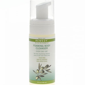 Medline Remedy Olivamine Foaming Body Cleanser: 5 OZ, 12 Count