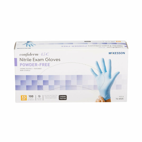 McKesson Confiderm 4.5C Nitrile Glove 65609301 32427365 82663751