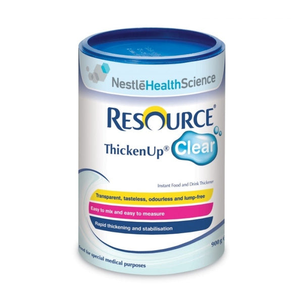 Nestle Resource Thickenup Clear Instant Food Thickener, 4-2/5 oz., Unflavored, 1 Can